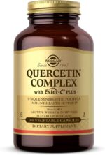 Solgar Quercetin Complex with Ester-C Plus, 100 Vegetable Capsules - Supports Immune Health, Antioxidant - Gentle on The Stomach Vitamin C - Non-GMO, Vegan, Gluten/Dairy Free - 50 Servings - Image 2
