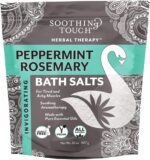 Soothing Touch Peppermint Rosemary Invigorating Bath Salts Pouch, 32 Oz - Image 2