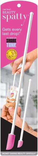 Spatty Daddy Beauty Spatula Set (6 and 12 Inch Pink) Mini Makeup Tool, Makeup Beauty Set, Stocking Stuffers, Teenage Girls Gifts, Best Stocking Stuffers for Moms, Gifts for Women Who Have Everything - Image 2
