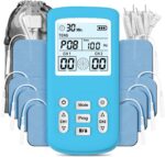 TENS Unit Muscle Stimulator, 3-in-1 28 Modes TENS EMS Massage Machine, Dual Channel with 8 Electrodes and Storage Bag, Portable Pain Relief Machine for Back, Neck, and Muscle Recovery - Image 2
