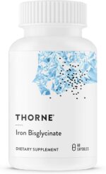 THORNE - Iron Bisglycinate - 25 mg Iron Supplement for Enhanced Absorption Without Gastrointestinal Side Effects* - NSF Certified for Sport - Gluten-Free - 60 Servings - Image 2