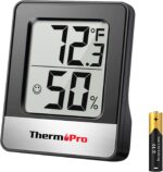ThermoPro TP49 Digital Hygrometer Indoor Thermometer Humidity Meter Room Thermometer with Temperature and Humidity Monitor Mini Hygrometer Thermometer - Image 2