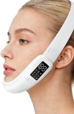 V-Face Electric Double Chin Device with 8 Modes & 15 Gear Adjustable Intensities - Intelligent V-Face Machine for Contouring Double Chin - White - Image 2
