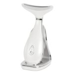 VRAIKO Lily Neck Face Massager, Skin Rejuvenation Beauty Massager, 3-in-1 at-Home Facial Spa Tool, Lifting, Toning and Tightening for a Radiant Appearance (Pearl White) - Image 2