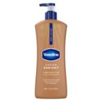 Vaseline Cocoa Radiant Body Lotion Cocoa Radiant for Dry Skin Lotion Made with Ultra-Hydrating Lipids and Pure Cocoa Butter for a Long-Lasting, Radiant Glow 20.3 Fl oz - Image 2