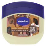 Vaseline Healing Jelly Moisturizer For Dry Cracked Skin Cocoa Butter Hypoallergenic 13 oz - Image 2