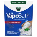 Vicks VapoBath, Bath Crystals, Soothing Non-Medicated Vicks Vapors, Refreshing Aromatherapy with Eucalyptus, Menthol, and Essential Oils, Bath Salts, 24oz - Image 2