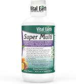 Vital Earth Minerals Super Multi – Liquid Multivitamins for Women, Men & Kids, Liquid Vitamins with Fulvic Acid for Better Absorption, MTHFR Support, 32 Oz + 1 Oz Cup - Image 2
