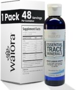 Waiora Essential Trace Minerals | Help Replenish Lost/Depleted Mineral | 60+ Ionic Trace Minerals | Support Body’s Vital Functions, pH Balance | Plus Electrolytes for Hydration (1 Bott / 48 serv) - Image 2