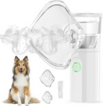 iKeener Portable Pet Nebulizer, Handheld Mesh Nebulizer with Mask for Cats and Dogs, Dual Modes Fit for Pet Breathing Problems - Image 2