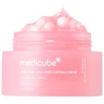 medicube Capsule Cream with Salmon DNA PDRN Pink Collagen | Lightweight Moisturizing Cream with PDRN, Niacinamide for Uneven Skin Tone and Texture, Glow hydration | Korean Skincare, 1.94 oz - Image 2